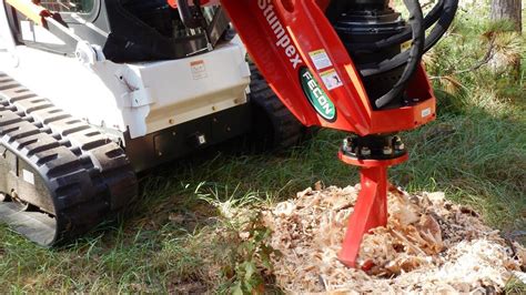 stump grinder attachment for skid steer rental|bobcat mt100 stump grinder attachment.